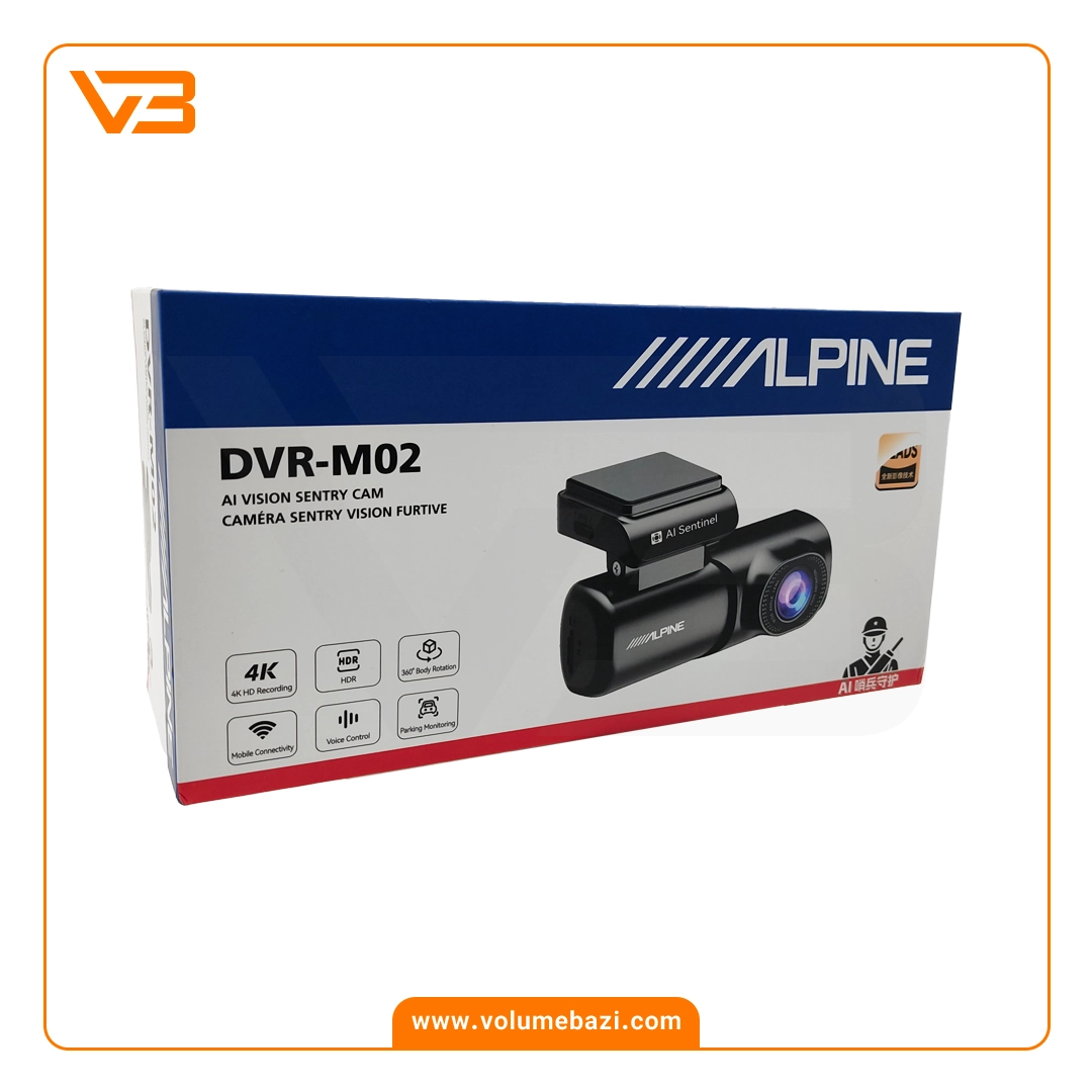دوربین ثبت وقایع آلپاین مدل DVR-M02 5 دوربین ثبت وقایع آلپاین مدل DVR-M02_5