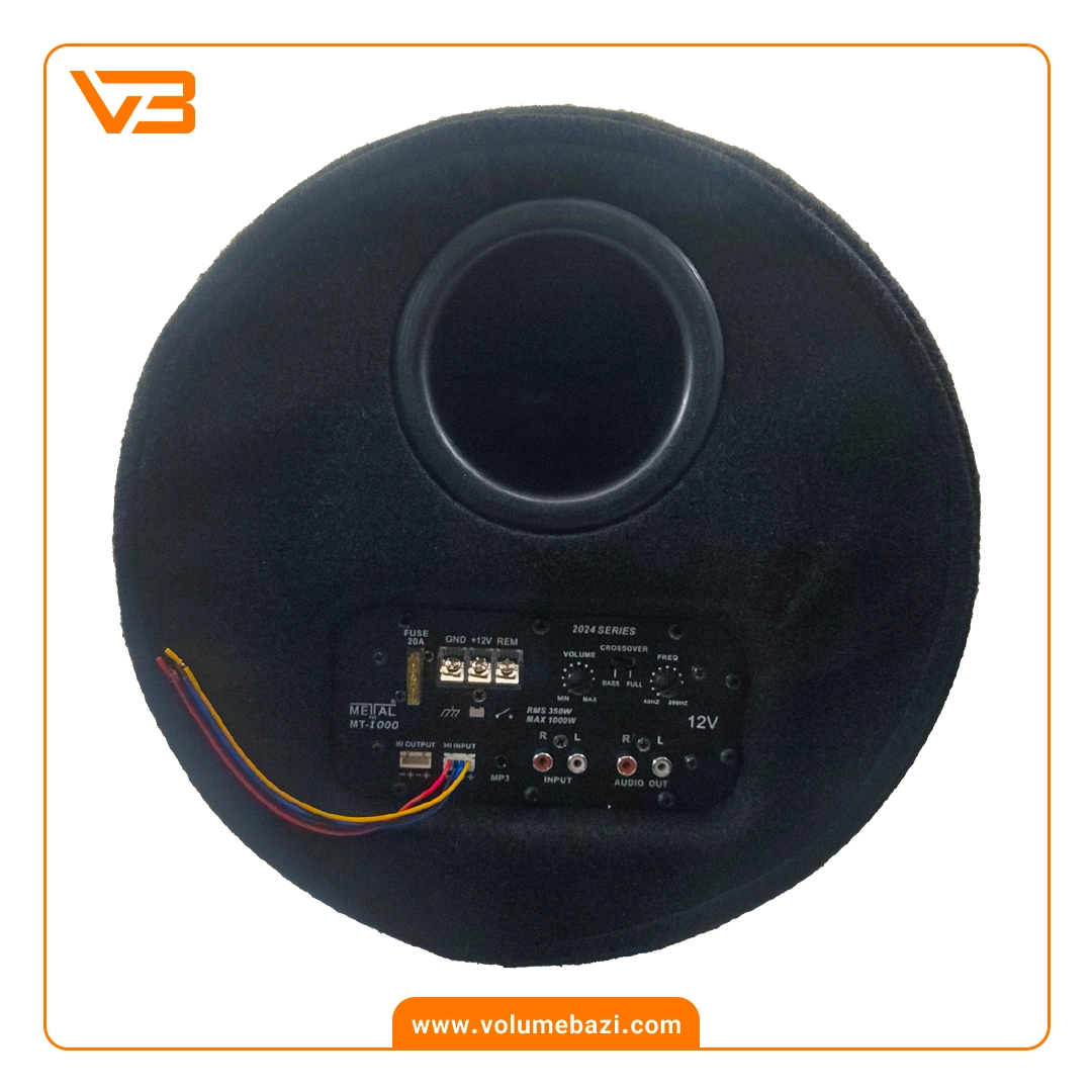 ساب باکس اکتیو متال مدل MT-1000A 3 ساب باکس اکتیو متال مدل MT-1000A_3