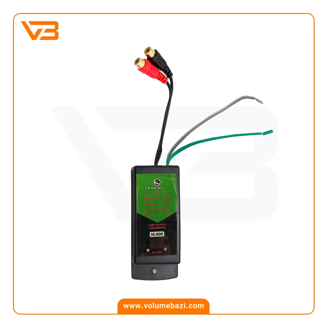 مبدل سیم بلندگو به RC انرژی مدل HL-800 3 مبدل سیم بلندگو به RC انرژی مدل HL-800_1