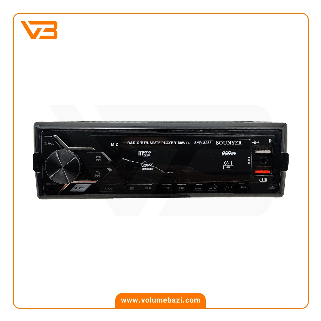 پخش کننده خودرو سونیر مدل SYR-8253 4 پخش کننده خودرو سونیر مدل SYR-8253_4
