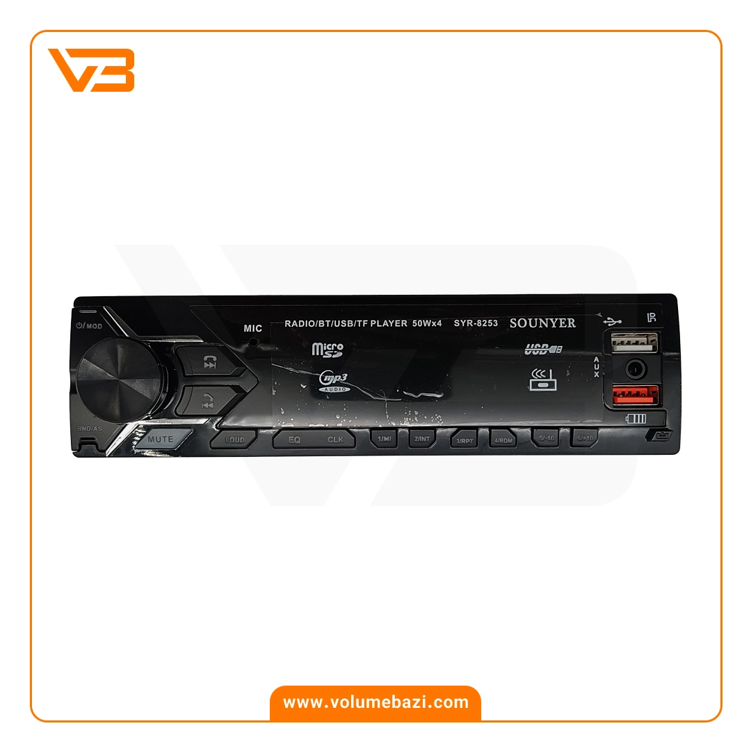پخش کننده خودرو سونیر مدل SYR-8253 5 پخش کننده خودرو سونیر مدل SYR-8253_5
