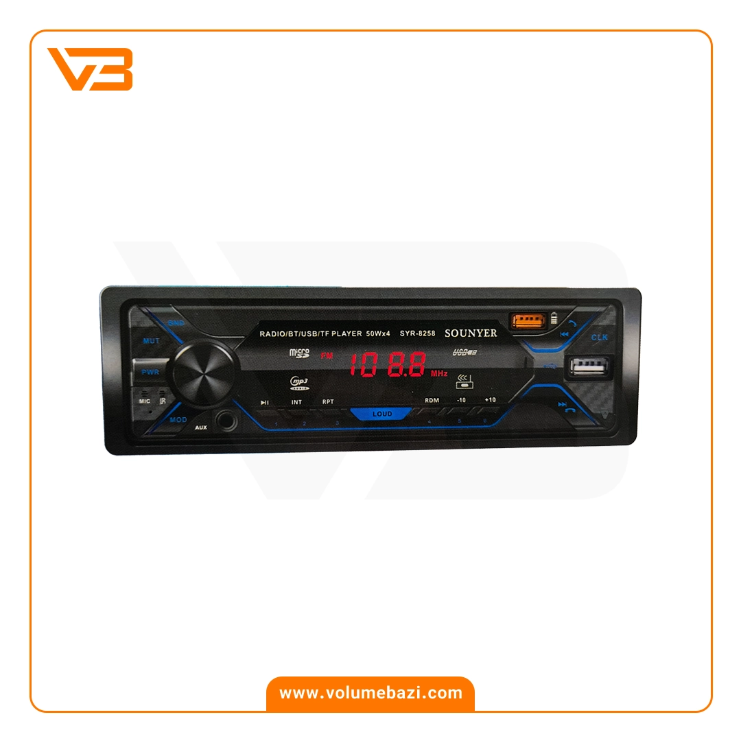 پخش کننده خودرو سونیر مدل SYR-8258 1 پخش کننده خودرو سونیر مدل SYR-8257