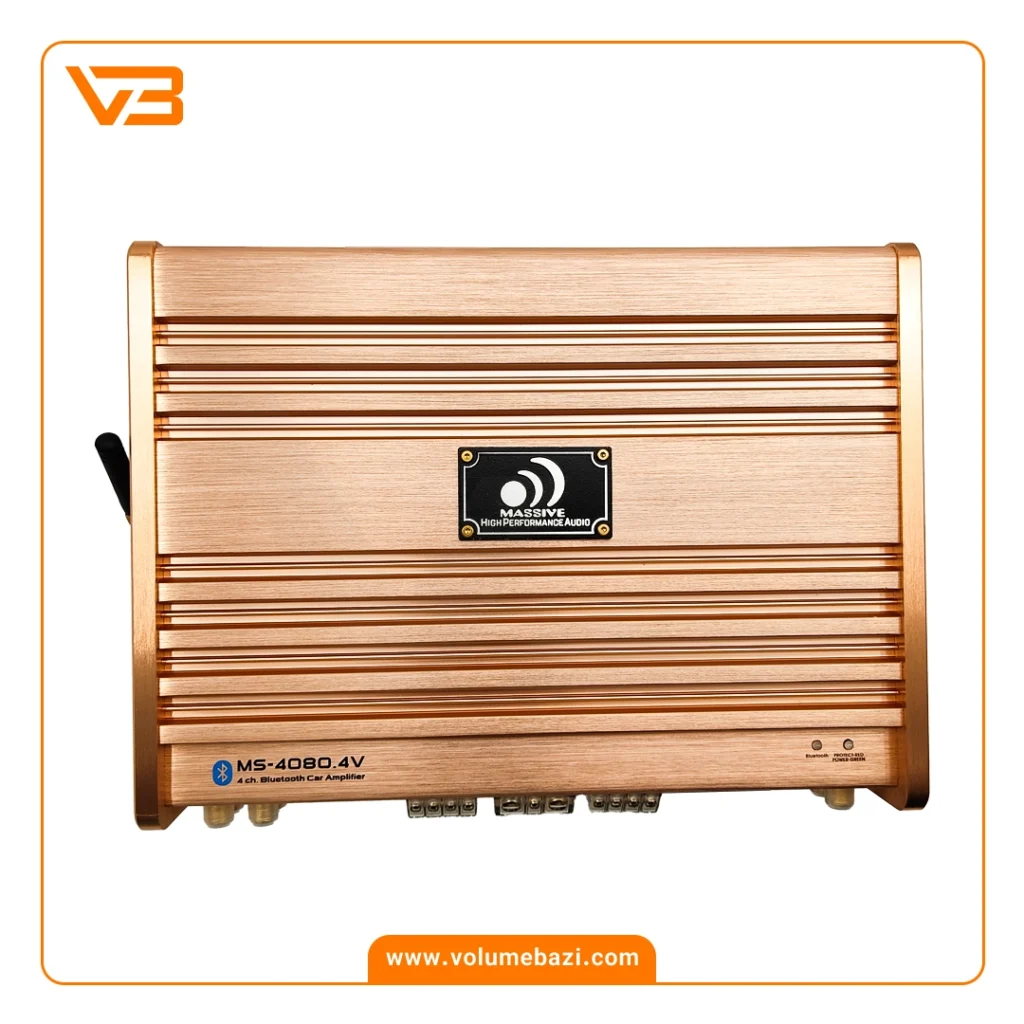 آمپلی فایر 4 کانال مسیو مدل MS-4080.4V
