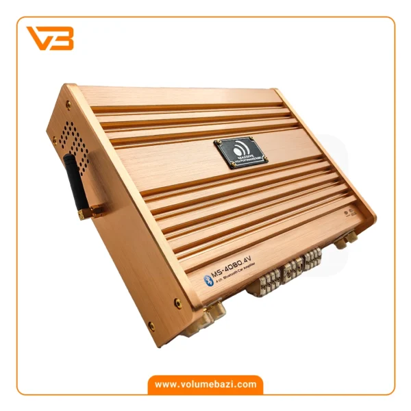 آمپلی فایر 4 کانال مسیو مدل MS-4080.4V