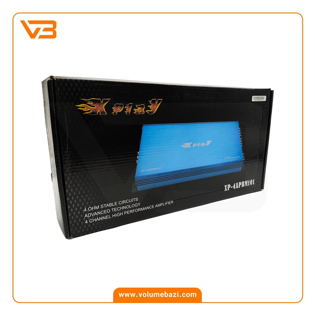 آمپلی فایر ایکس پلی مدل XP-4APBM101 5 آمپلی فایر ایکس پلی مدل XP-4APBM101_4