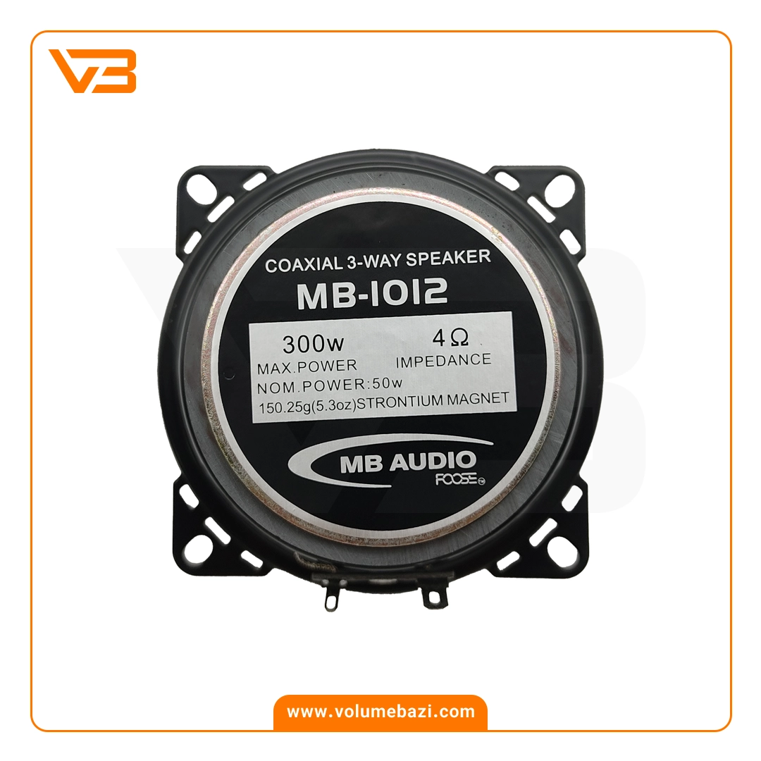 اسپیکر خودرو ام بی آدیو مدل MB 1012 4 اسپیکر خودرو ام بی آدیو مدل MB 1012_3