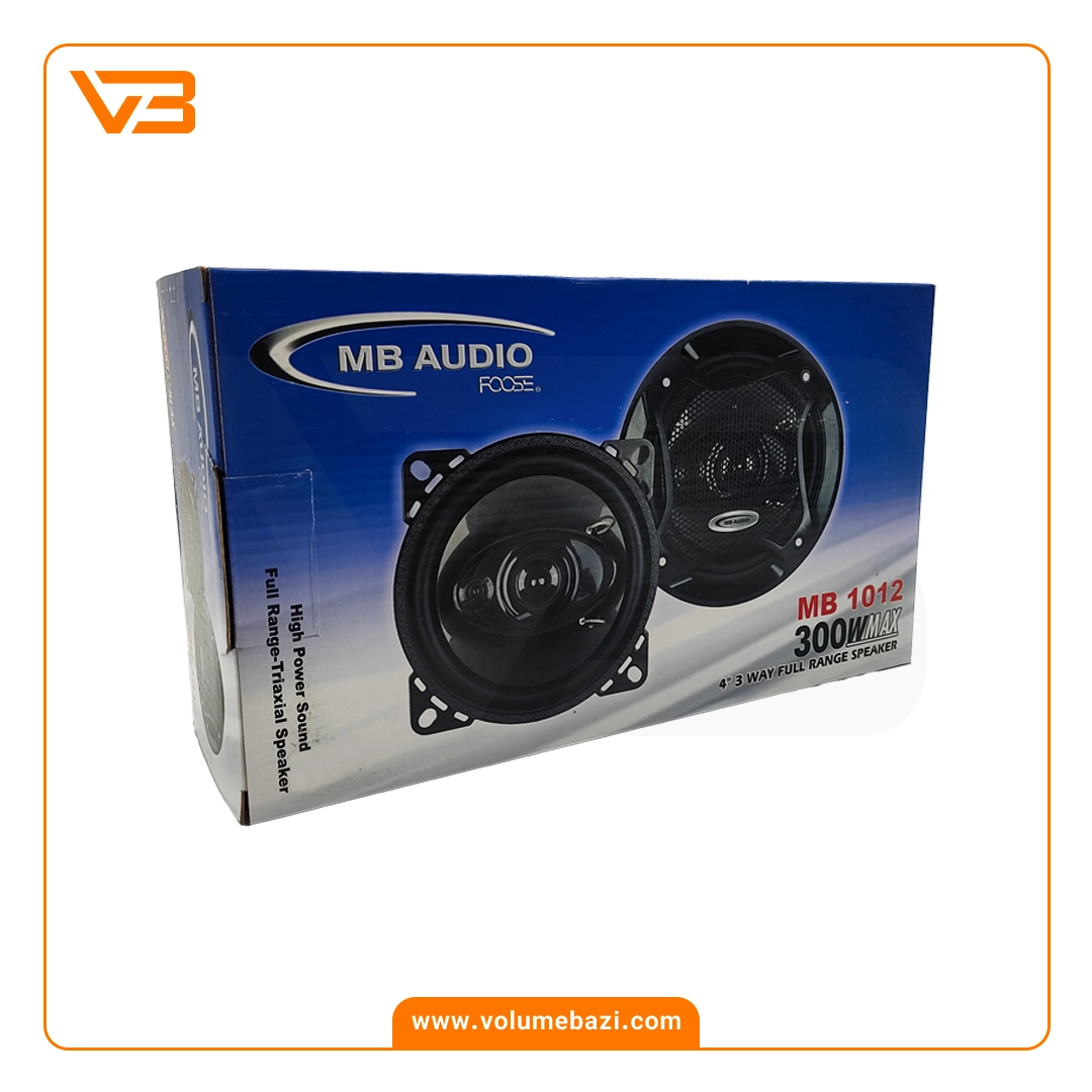 اسپیکر خودرو ام بی آدیو مدل MB 1012 6 اسپیکر خودرو ام بی آدیو مدل MB 1012_5