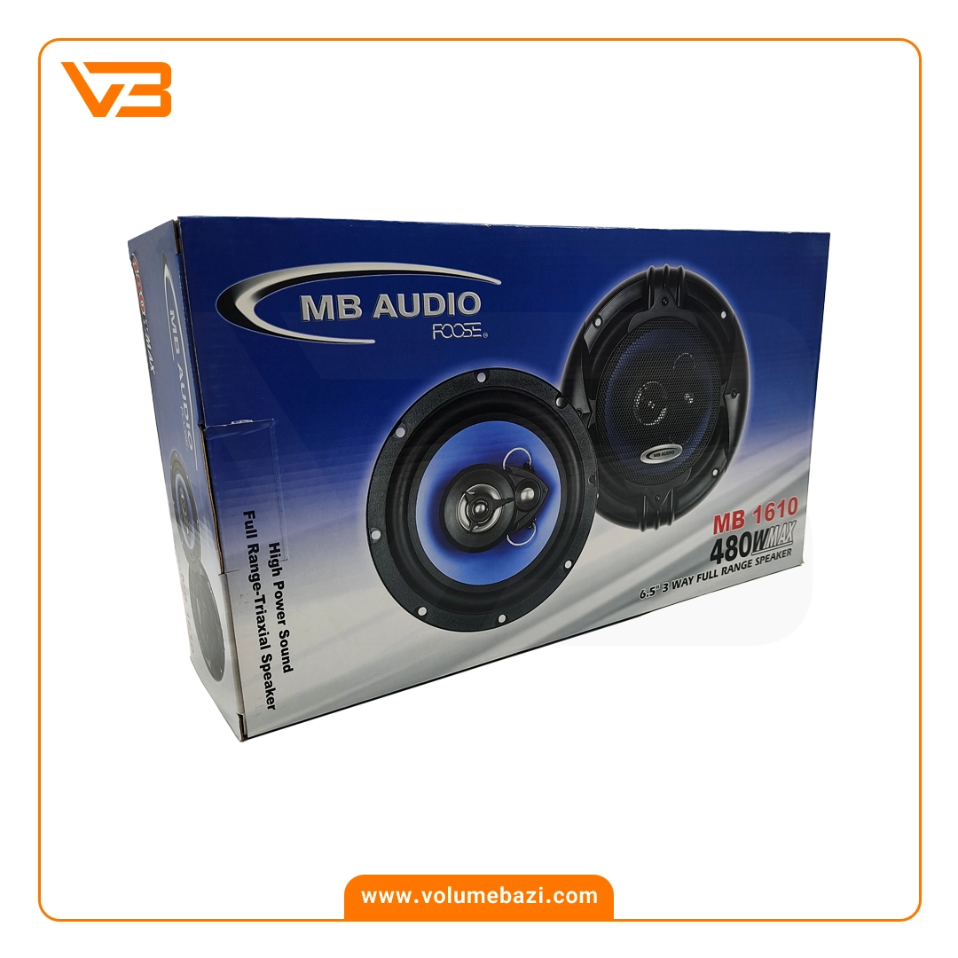 اسپیکر خودرو ام بی آدیو مدل MB 1610 5 اسپیکر خودرو ام بی آدیو مدل MB 1610_5
