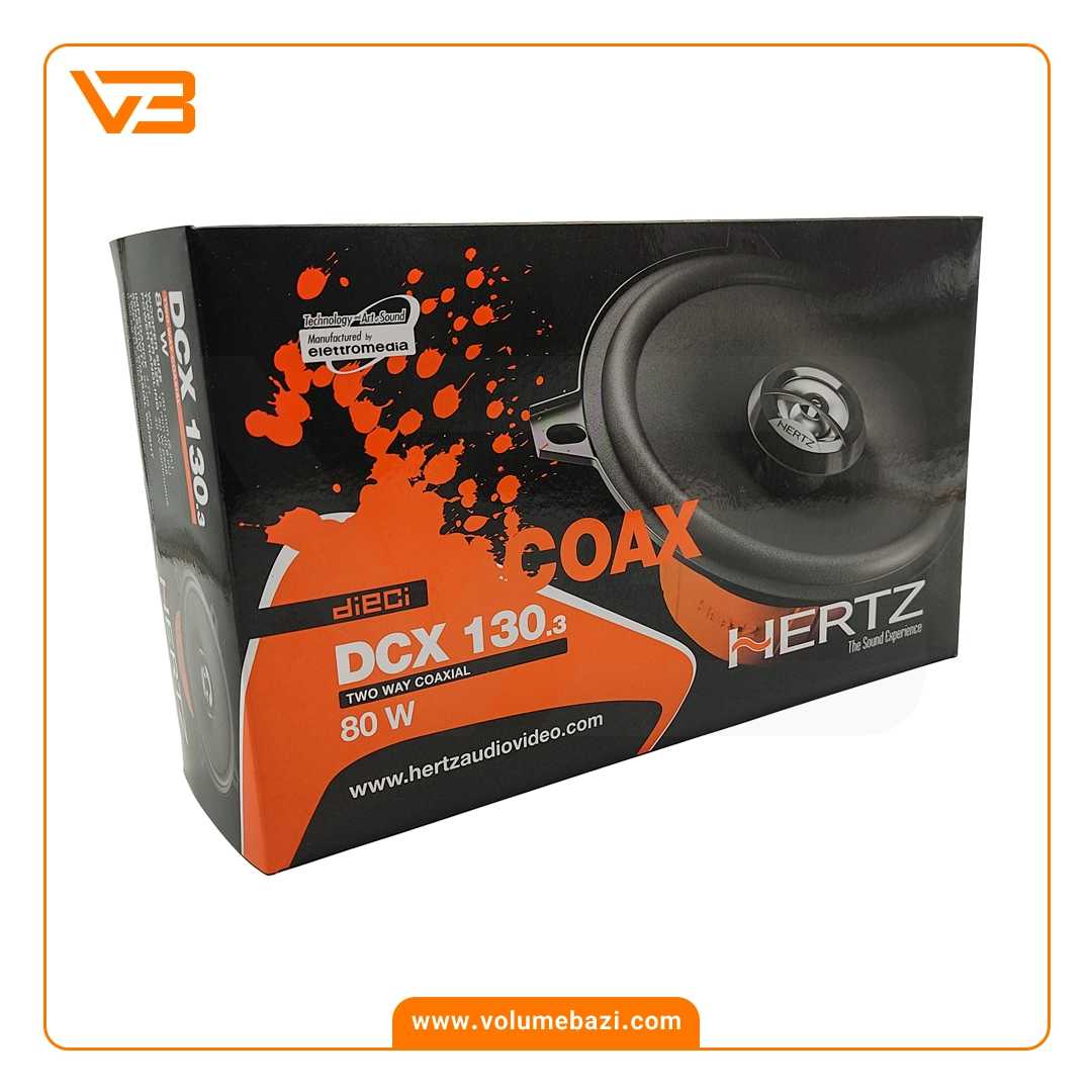 اسپیکر خودرو هرتز مدل DCX 130.3 6 اسپیکر خودرو هرتز مدل DCX 130.3_5