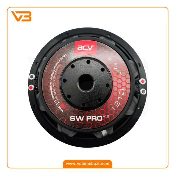 ساب ووفر خودرو ای سی وی مدل SW PRO 121D