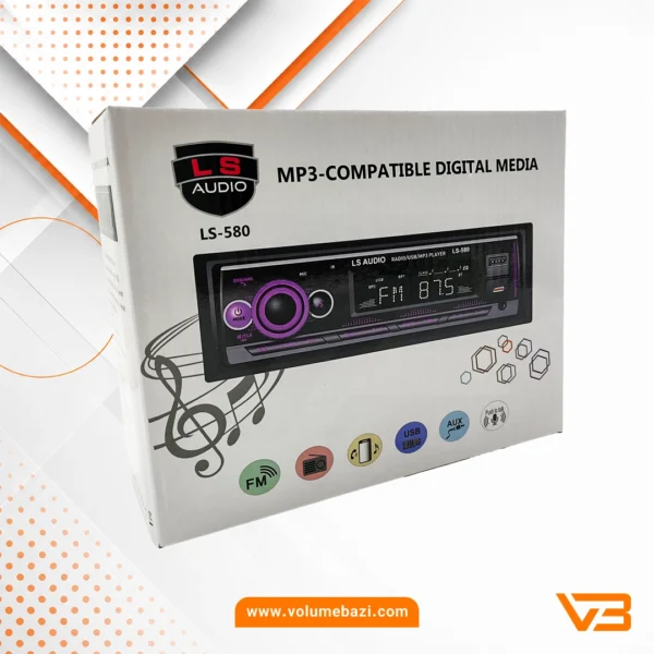 پخش خودرو LS Audio مدل LS-580