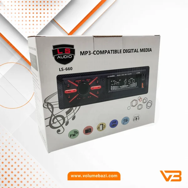پخش خودرو LS Audio مدل LS-660