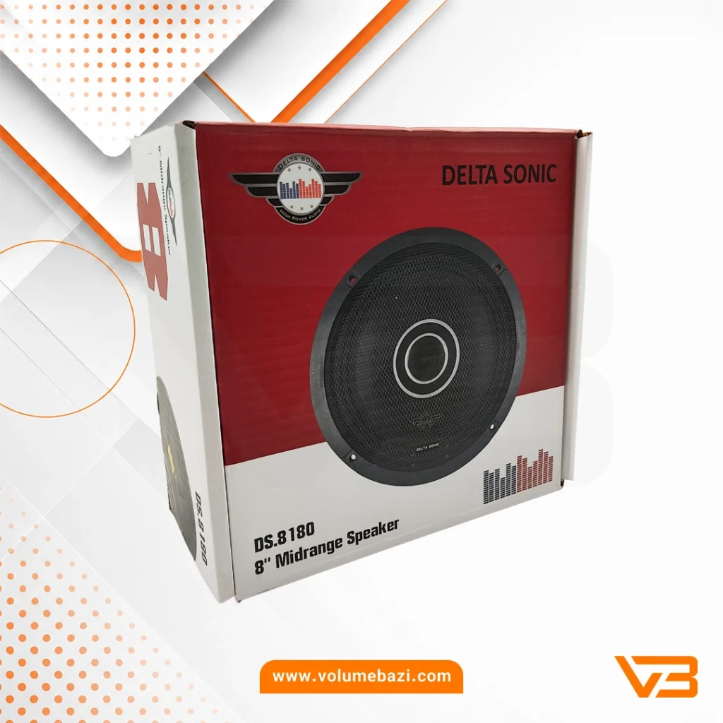 فول رنج دلتاسونیک مدل DS.8180 سایز 8 اینچ - دو عددی 10 فول رنج دلتاسونیک مدل DS.8180