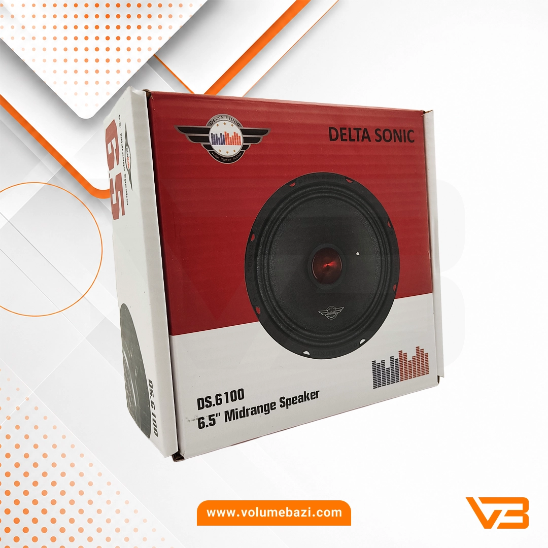 میدرنج دلتاسونیک مدل DS.6100 سایز 6.5 اینچ - دو عددی 2 میدرنج دلتاسونیک مدل DS.6100