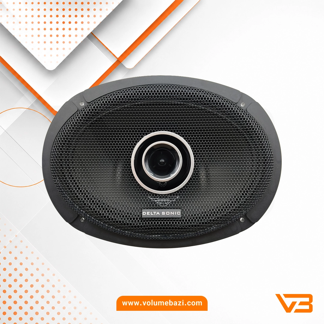 فول رنج بیضی دلتاسونیک مدل DS.6950 سایز 6x9 اینچ - دو عددی 3 فول رنج بیضی دلتاسونیک مدل DS.6950