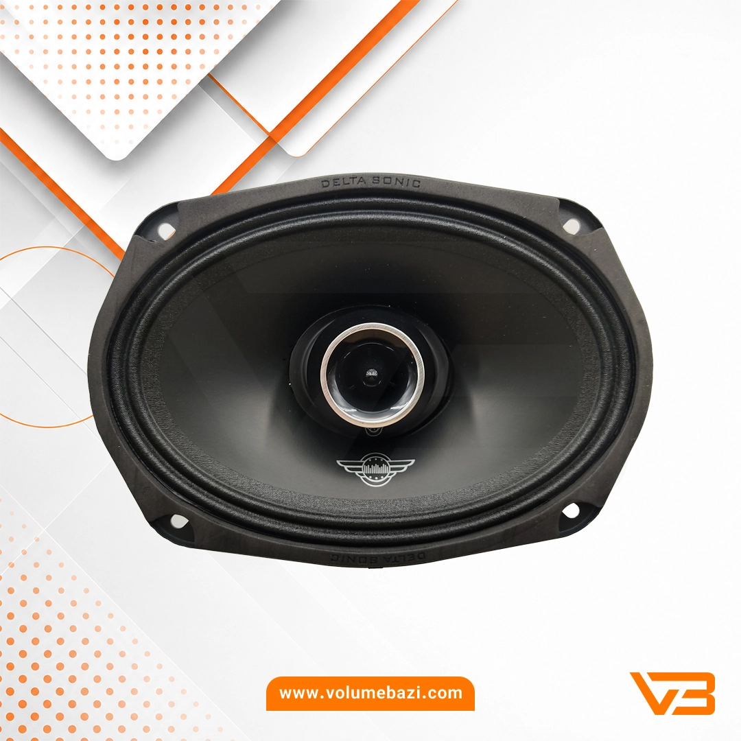 فول رنج بیضی دلتاسونیک مدل DS.6950 سایز 6x9 اینچ - دو عددی 5 فول رنج بیضی دلتاسونیک مدل DS.6950