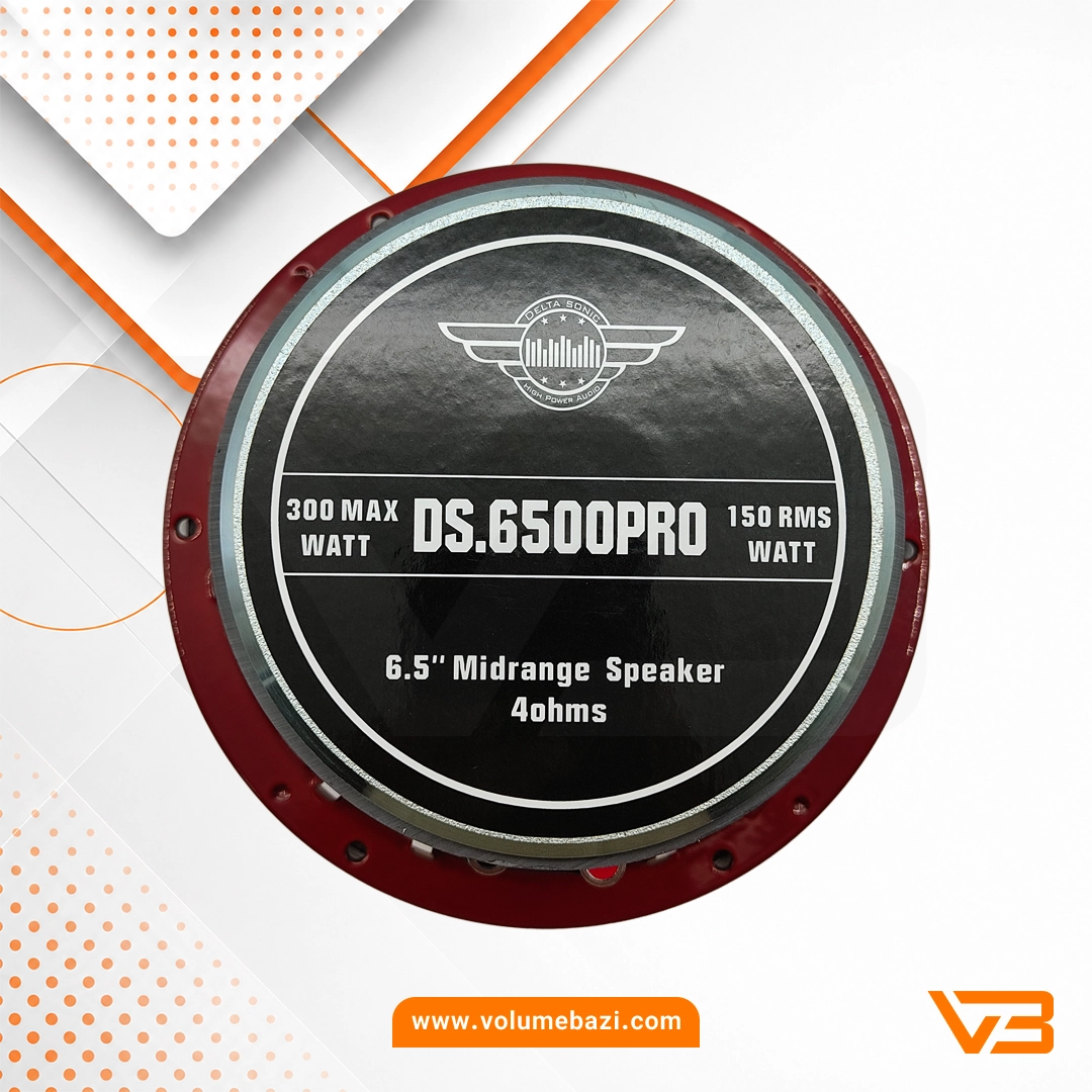 میدرنج دلتاسونیک مدل DS.6500PRO سایز 6.5 اینچ - دو عددی 5 میدرنج دلتاسونیک مدل DS.6500PRO