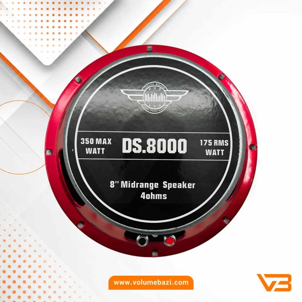 میدرنج دلتاسونیک مدل DS.8000 سایز 8 اینچ - دو عددی 8 میدرنج دلتاسونیک مدل DS.8000