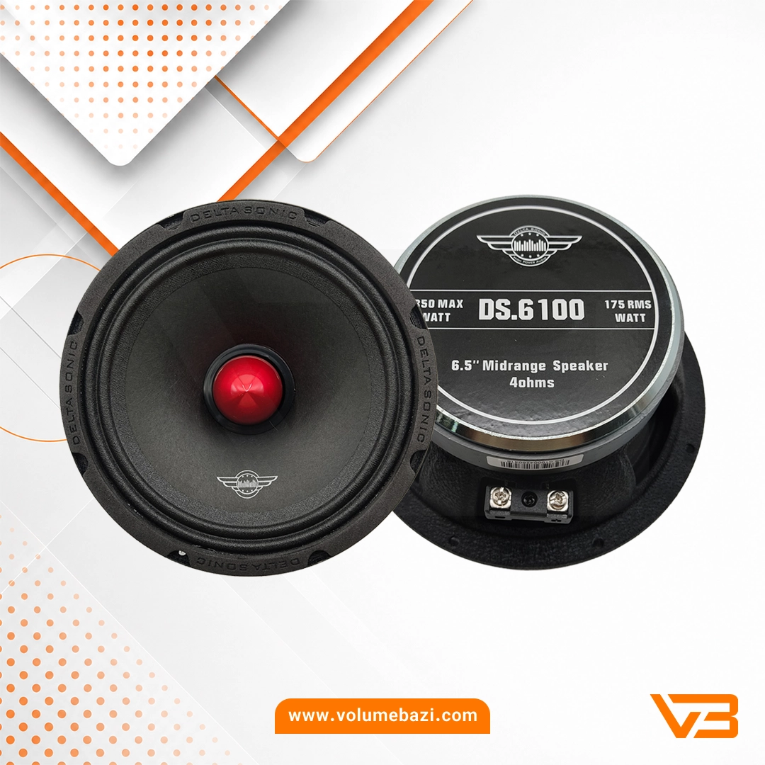 میدرنج دلتاسونیک مدل DS.6100 سایز 6.5 اینچ - دو عددی 1 میدرنج دلتاسونیک مدل DS.6100