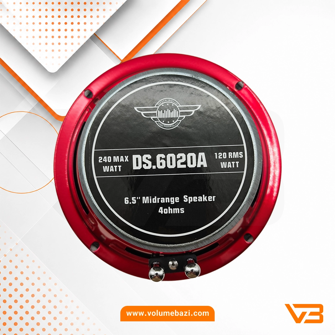 میدرنج دلتاسونیک مدل DS.6020A سایز 6.5 اینچ - دو عددی 6 میدرنج دلتاسونیک مدل DS.6020A