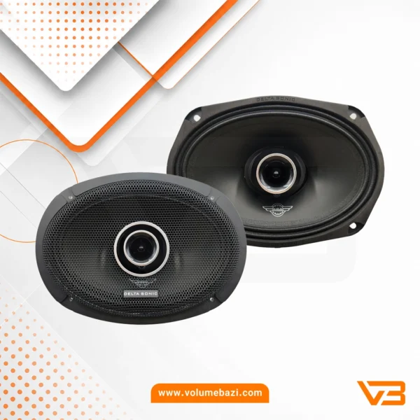 فول رنج بیضی دلتاسونیک مدل DS.6950 سایز 6×9 اینچ – دو عددی