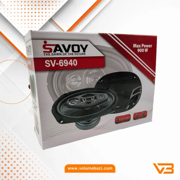 اسپیکر خودرو ساووی مدل SV-6940 سایز 9×6 اینچ – بسته دو عددی