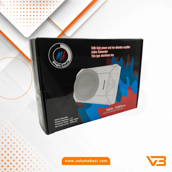 ساب‌ووفر زیر صندلی اکتیو مجیک آدیو مدل MA-10Pro