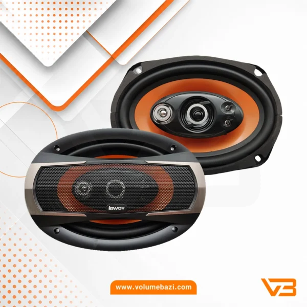 اسپیکر خودرو ساووی مدل SV-6930 سایز 9×6 اینچ – بسته دو عددی