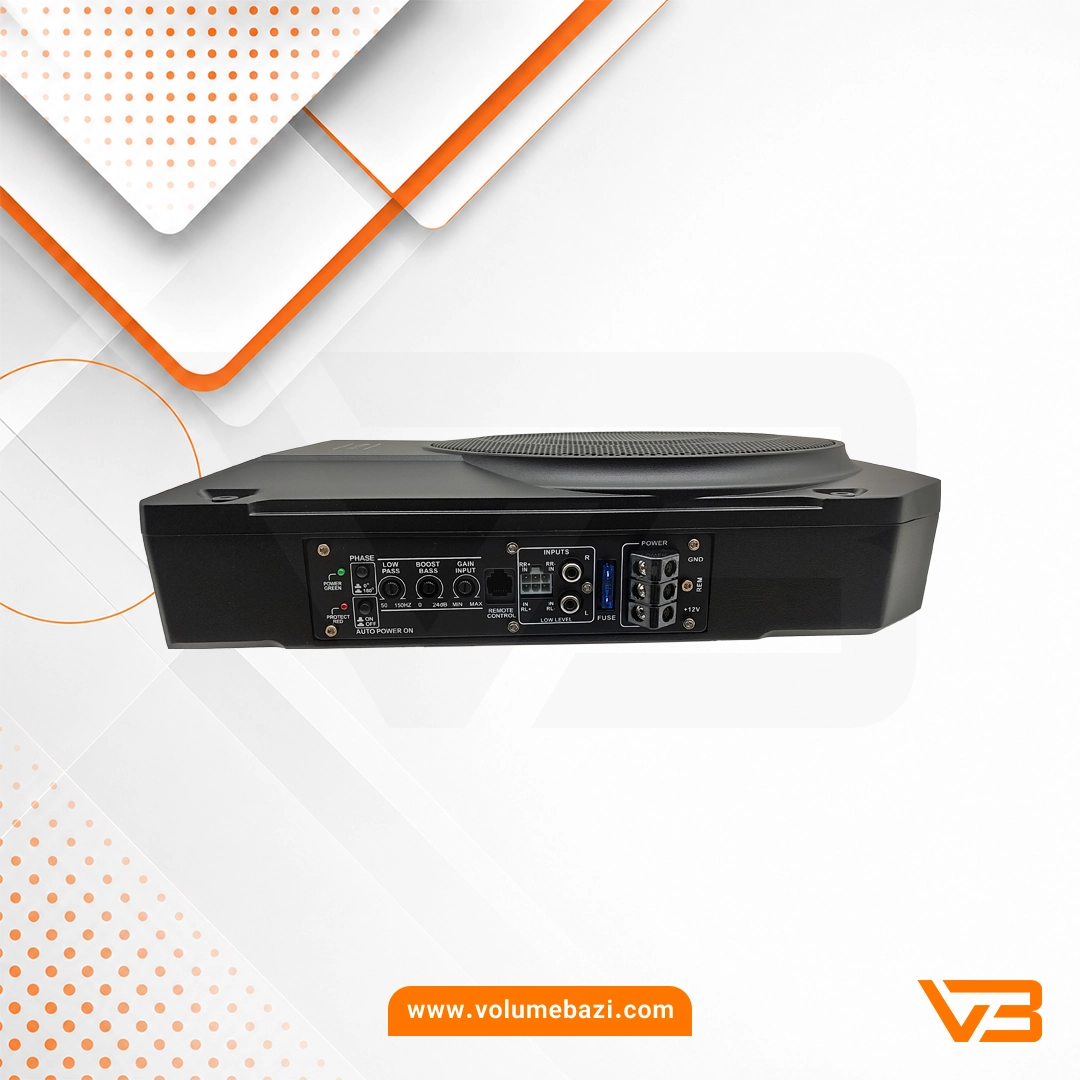 سابووفر زیر صندلی اکتیو مجیک آدیو مدل MA-10Pro 4 سابووفر زیر صندلی اکتیو مجیک آدیو مدل MA-10Pro
