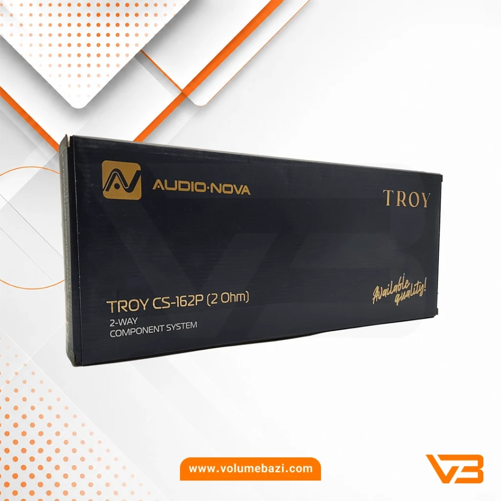 کامپوننت خودرو آدیو نووآ مدل Troy CS-162P