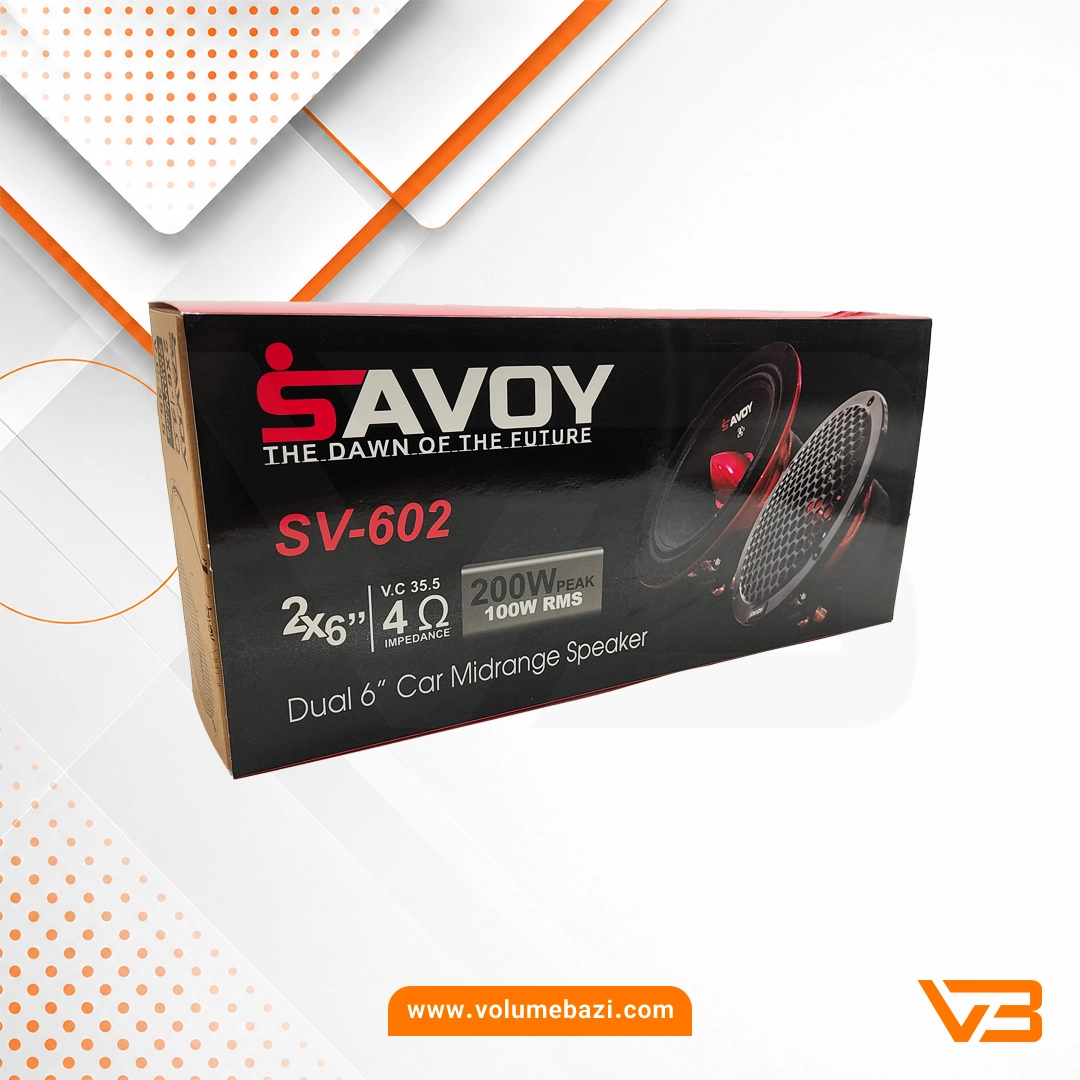 میدرنج ساووی مدل SV-602 سایز 6.5 اینچ - دو عددی 7 میدرنج ساووی مدل SV-602 سایز 6.5 اینچ